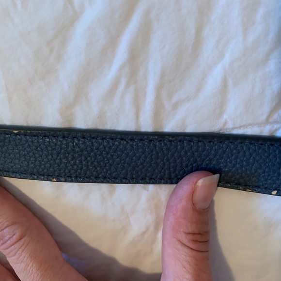 Nanette Lepore Charlie Blue Zippered Handbag - Picture 11 of 16